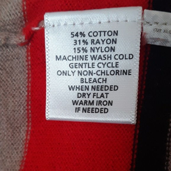 ✅Orange, Black, & Tan Striped Shirt by Loft - Picture 8 of 8